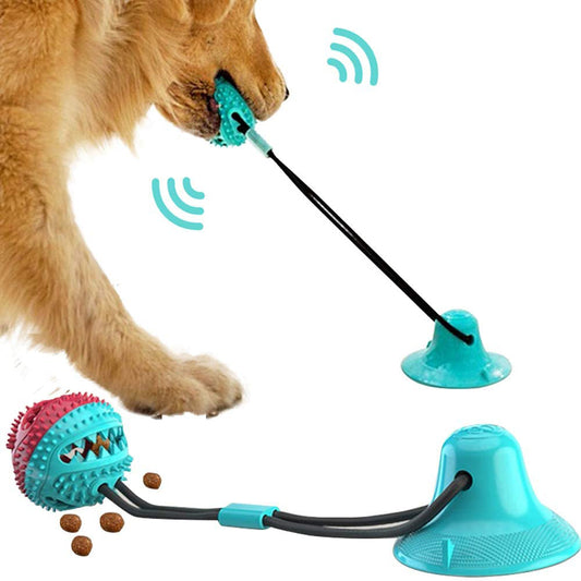 Silicone Suction Tug Dog Toy – Chew, Clean & Feed – Best Puppy Pick - Best Puppy Pick
