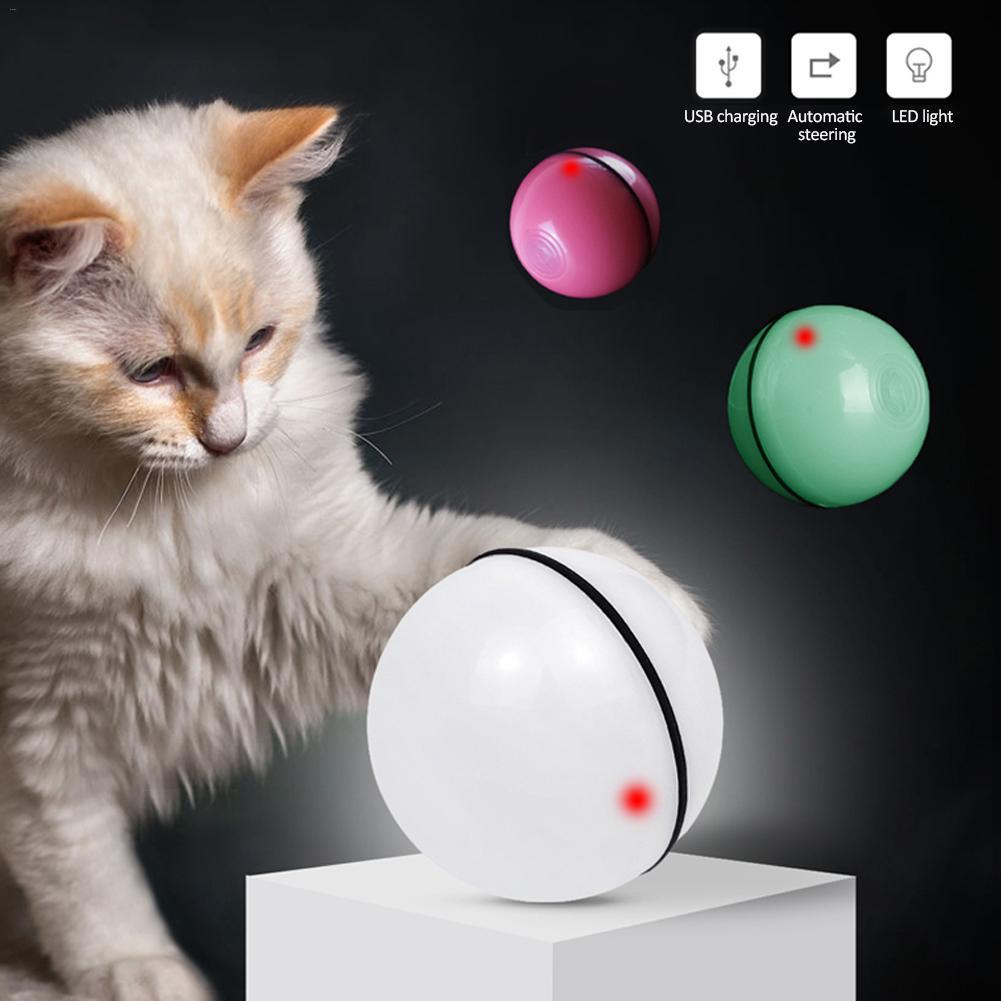 LED Laser Rolling Cat Toy Ball – Electronic Smart Fun – Best Puppy Pick - Best Puppy Pick